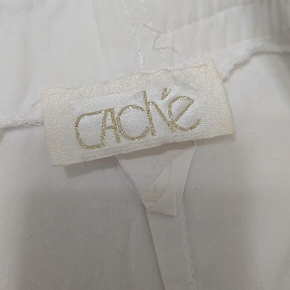 CACHE vintage Rayon Shorts S - Picture 7 of 8